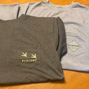 Mens Burlebo Set of Two T-Shirts Medium